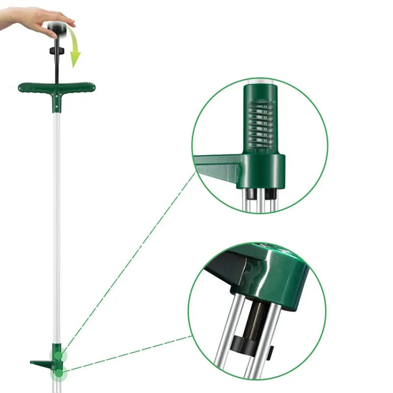 Alu-Rohr Effizienz-Unkrautentferner