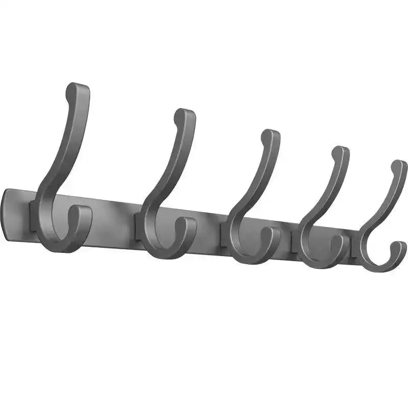 Türhakenleiste ohne Bohren (70 cm, 7 Haken)