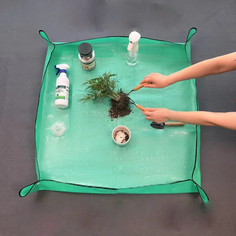 Gartenmatte für Erdewechse