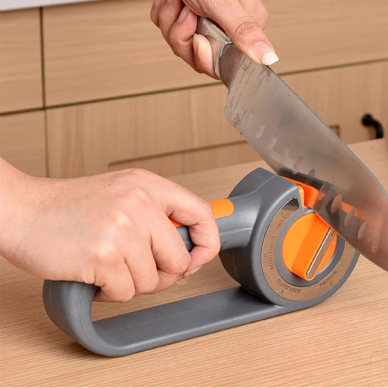 Diamant-Messerschärfer mit 6 Einstellstufen｜für verschiedene Haushaltsmesser