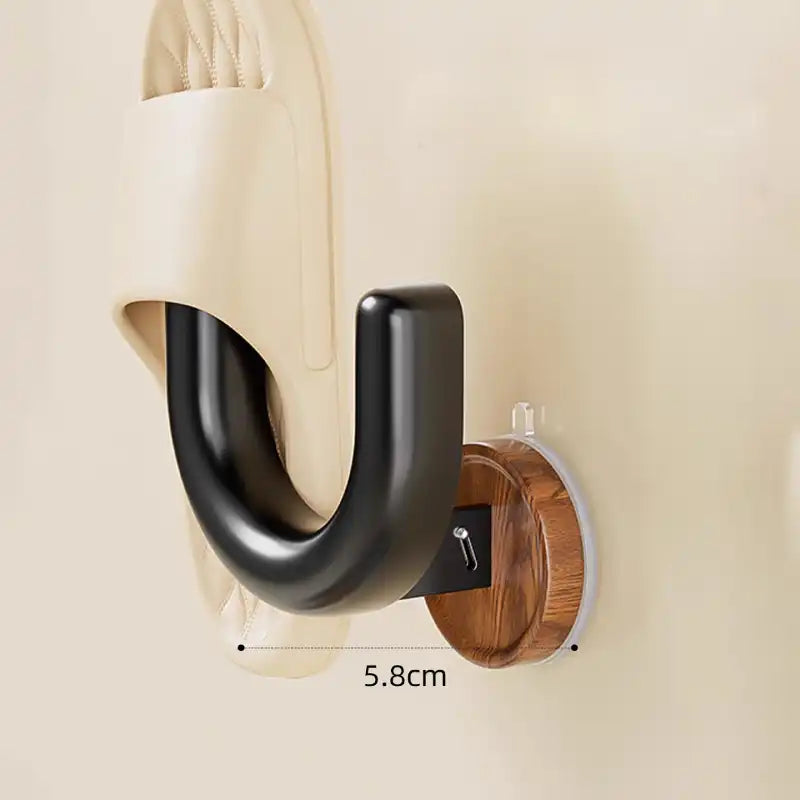 Badpantoffel-Halterung ohne Bohren (aus PP-Material)