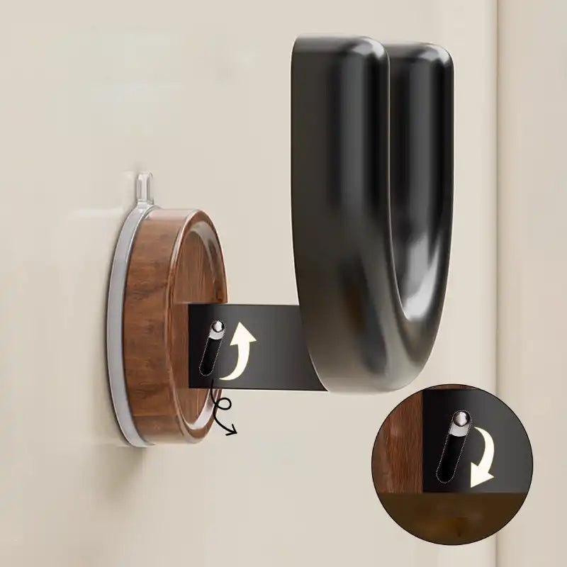 Badpantoffel-Halterung ohne Bohren (aus PP-Material)