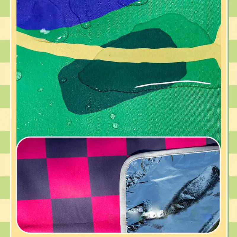 Feuchtigkeitsdichte Cartoon-Hund-Picknickdecke